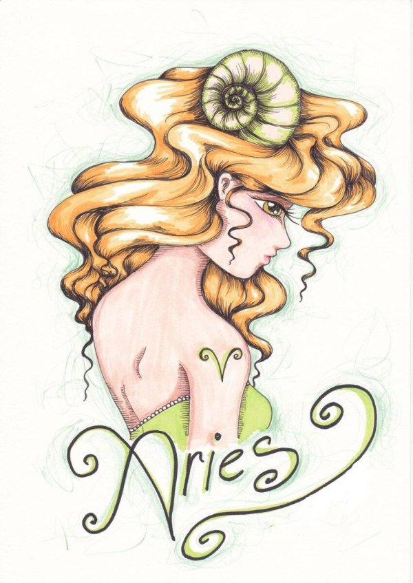 Девушка овен