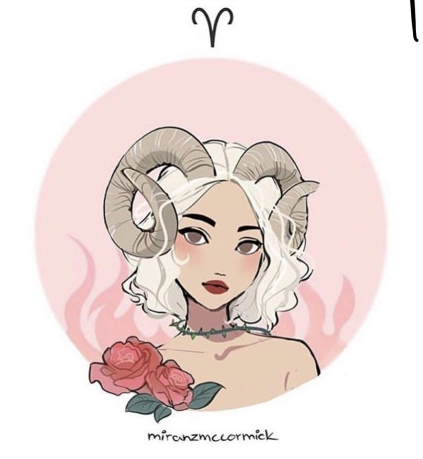 Девушка овен