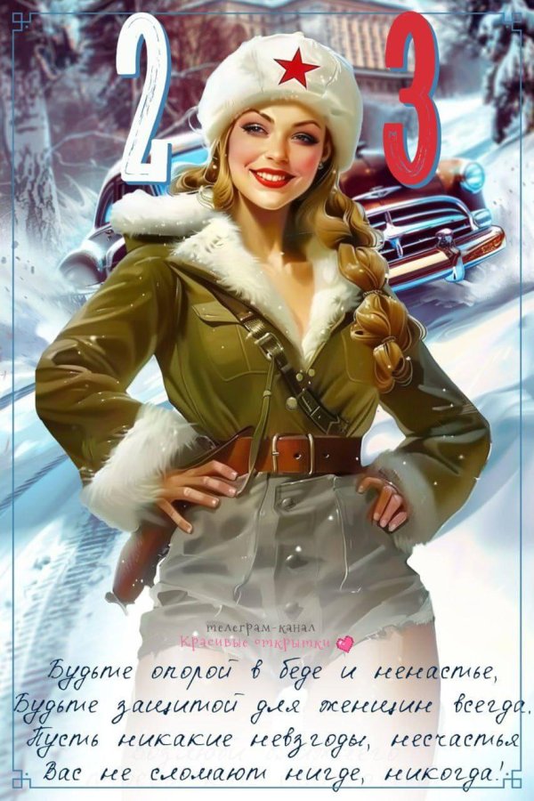 С днем защитника отечества с девушками