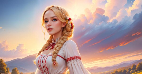 Русская девушка