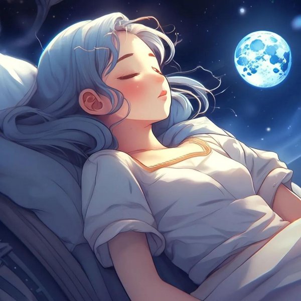 Девушка спит