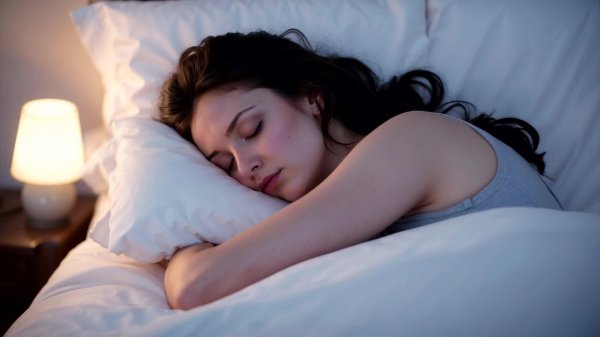 Девушка спит