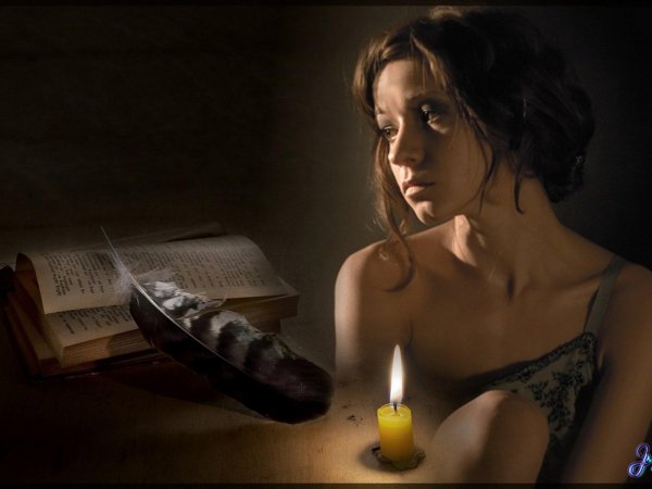 Девушка одинокая