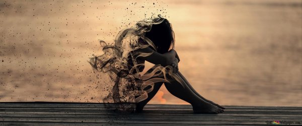 Девушка одинокая