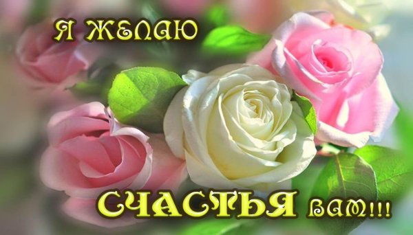 желаем счастья