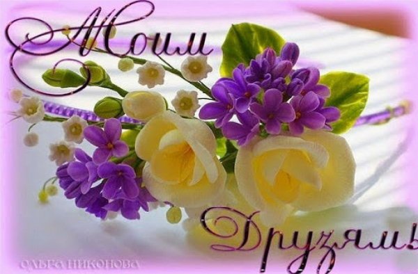 цветок открытка