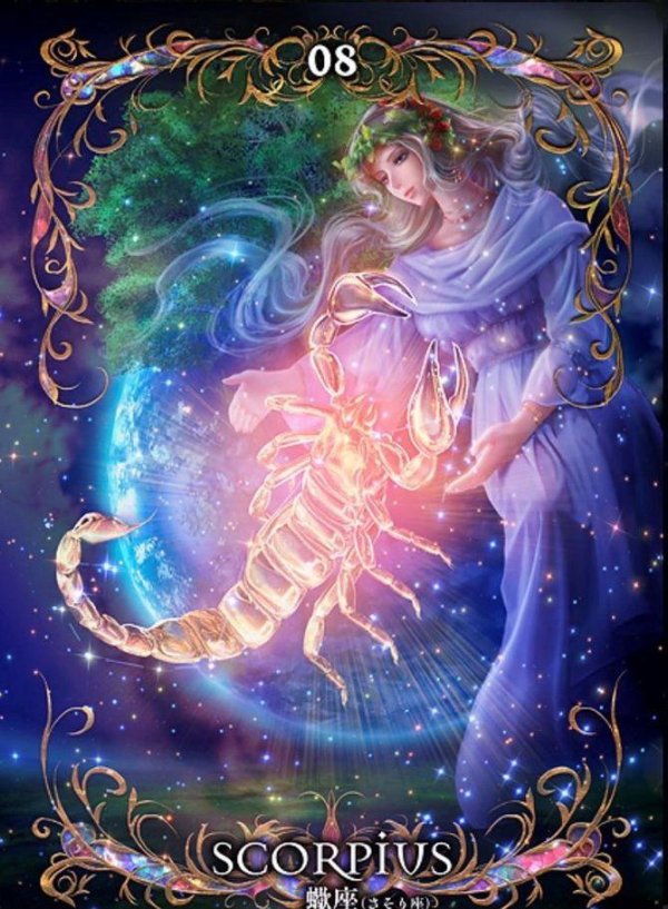 Девушка скорпион