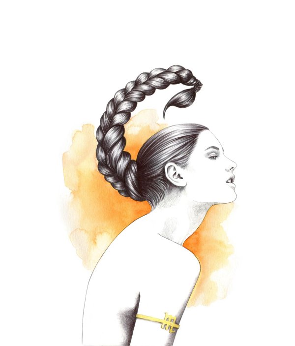 Девушка скорпион