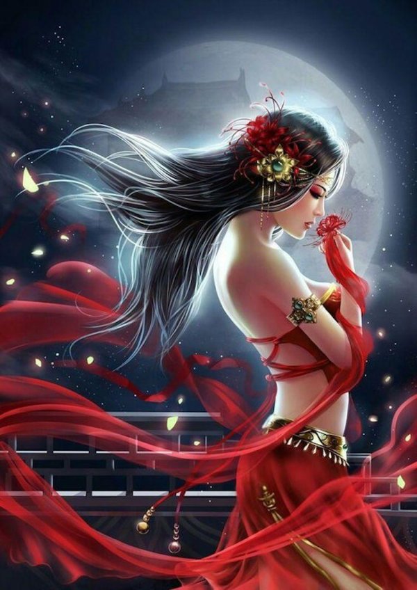 Девушка скорпион