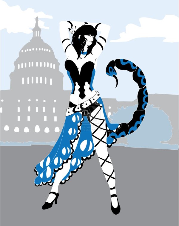 Девушка скорпион