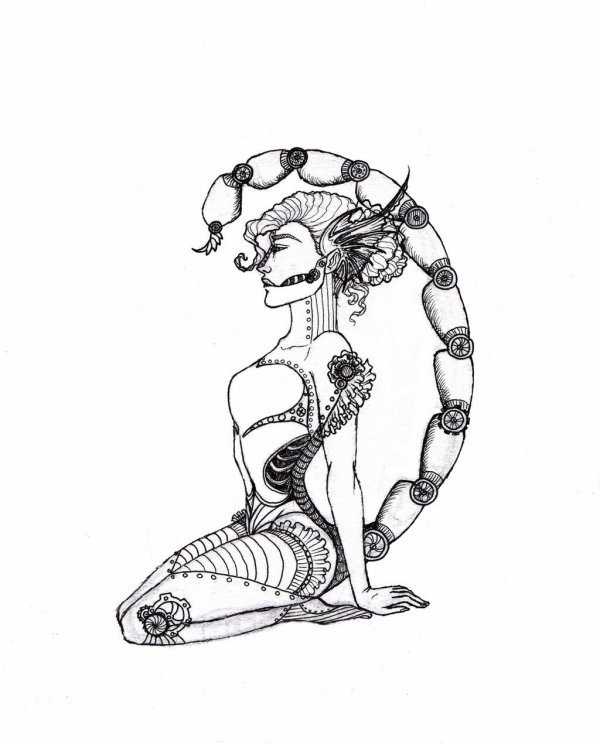 Девушка скорпион