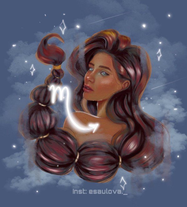 Девушка скорпион