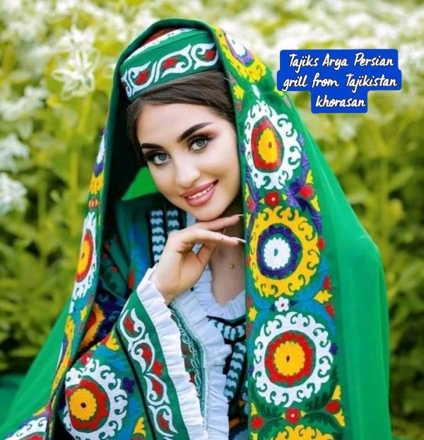 Девушка таджикская