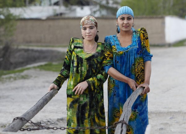 Девушка таджикская