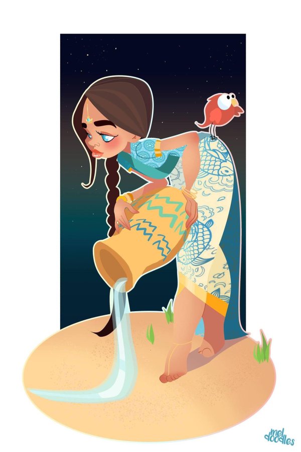 Водолей девушка