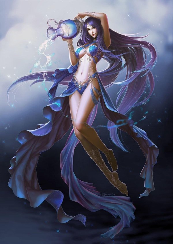 Водолей девушка