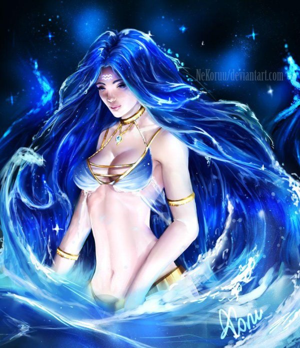 Водолей девушка