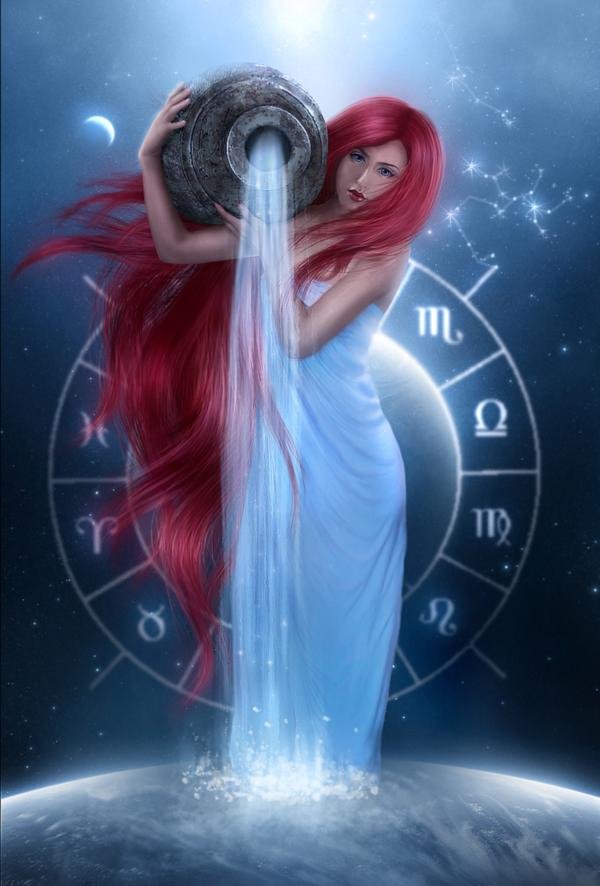 Водолей девушка