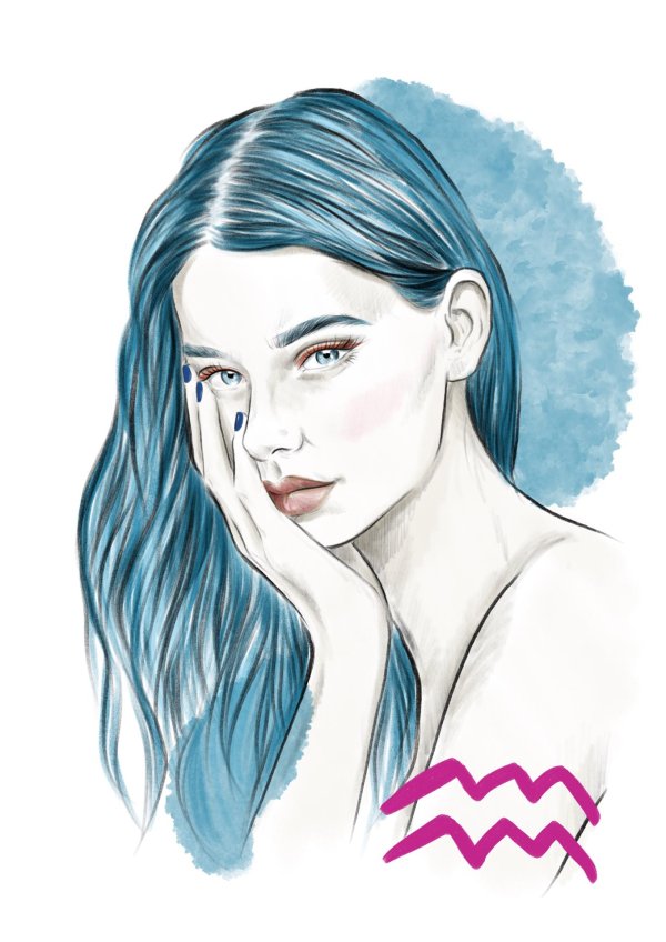 Водолей девушка