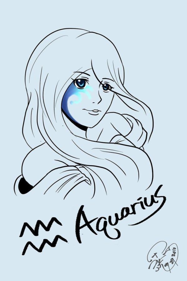 Водолей девушка