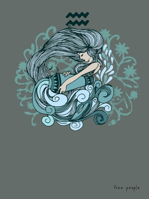 Водолей девушка