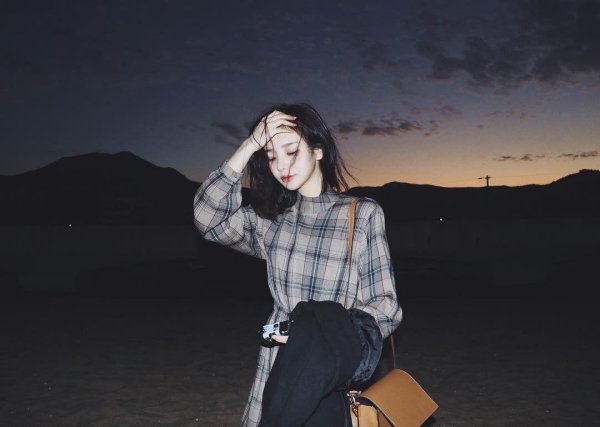 Девушка кореянка