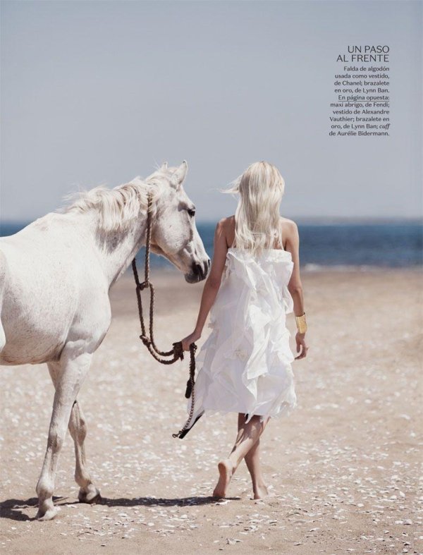 Девушка на лошади