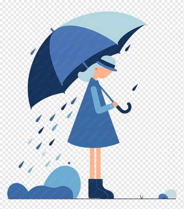 Девушка с зонтом