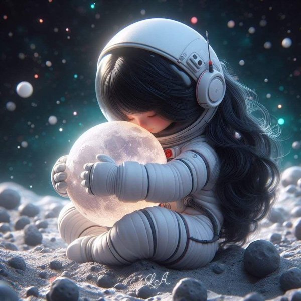 Космические с девушками