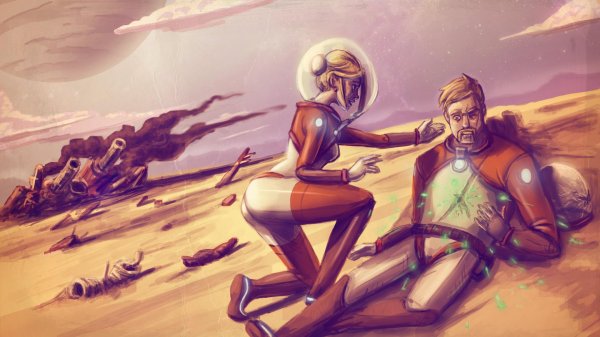 Космические с девушками