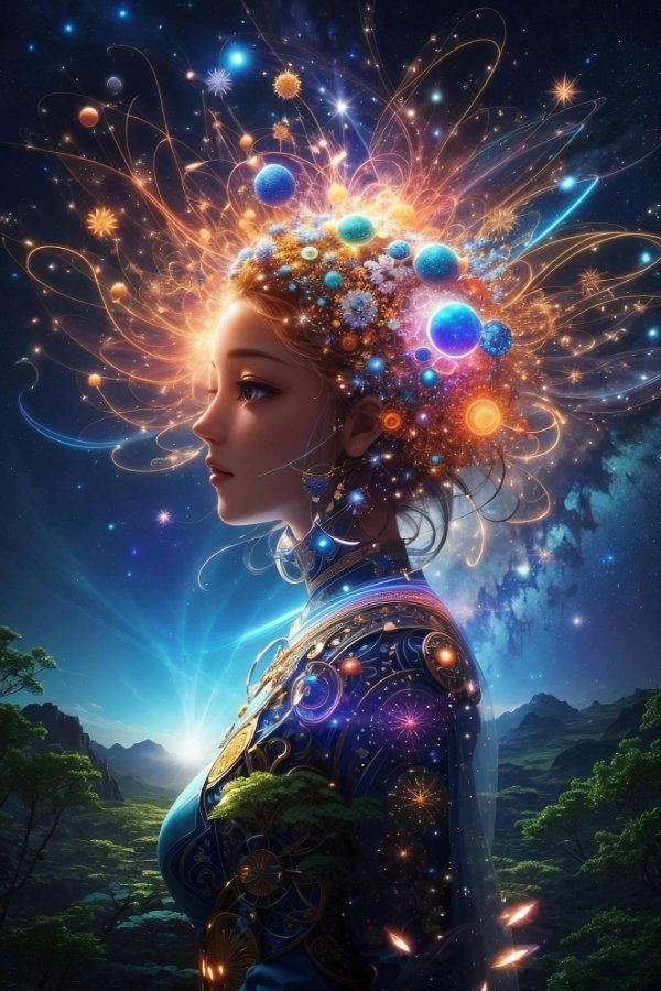 Космические с девушками