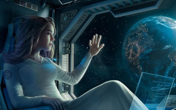 Космические с девушками