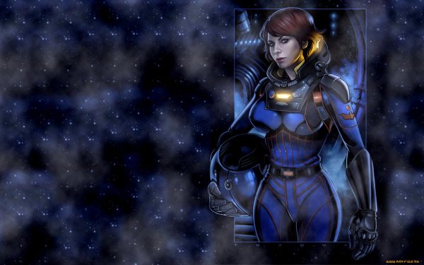 Космические с девушками