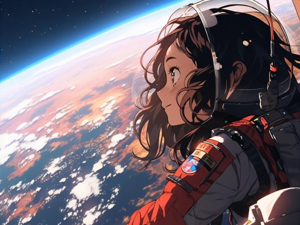 Космические с девушками