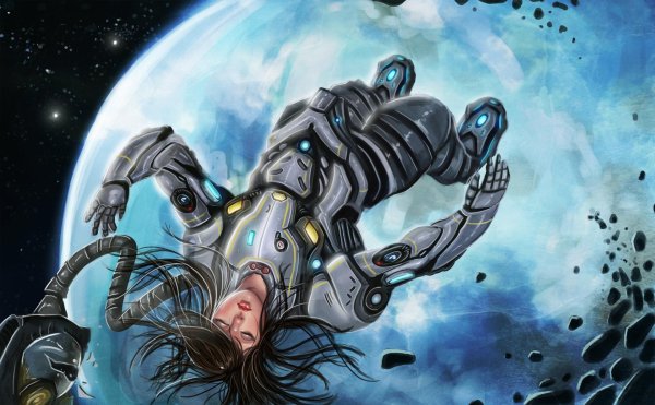 Космические с девушками