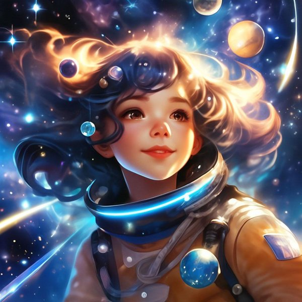 Космические с девушками