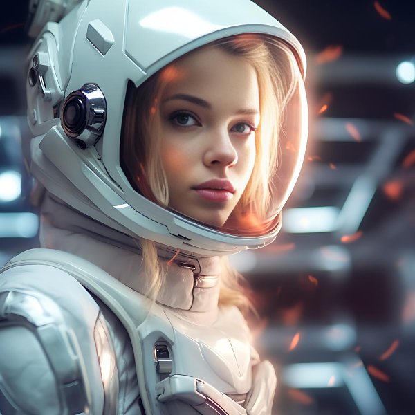 Космические с девушками