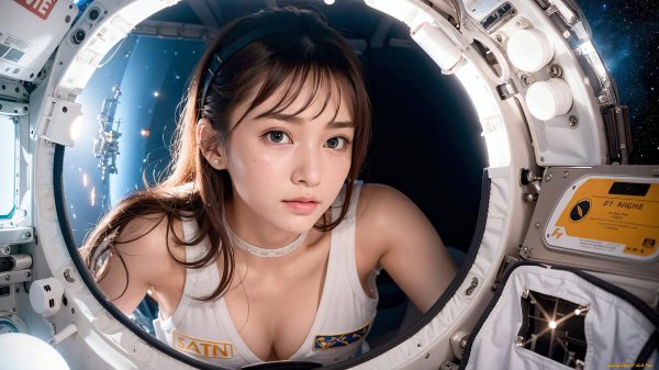 Космические с девушками