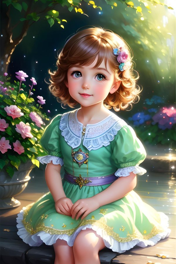 Девушка для детей