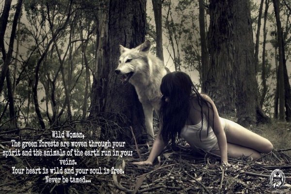 Волчица девушка