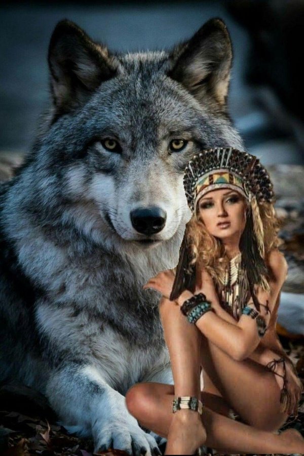 Волчица девушка