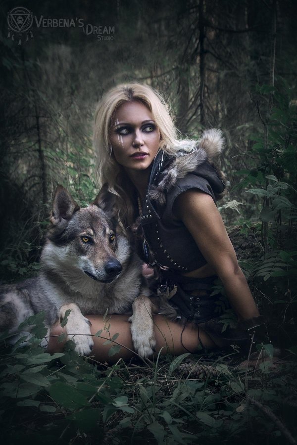 Волчица девушка