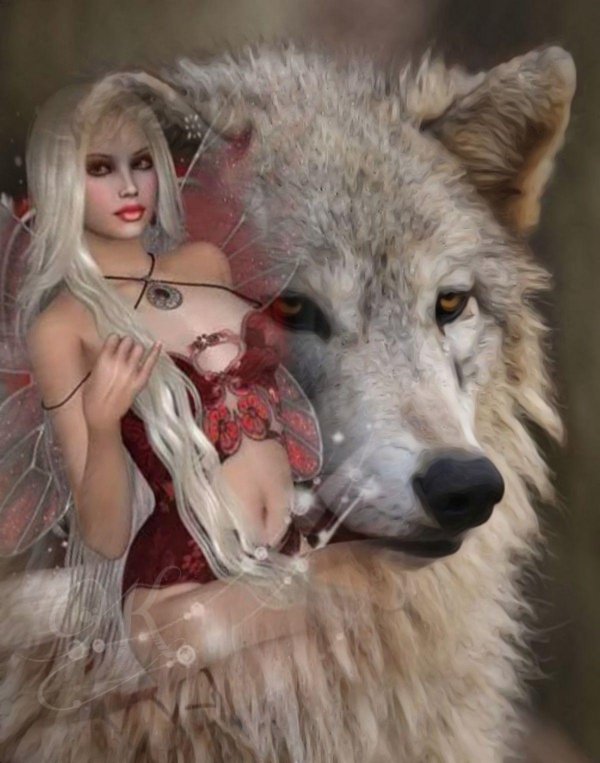 Волчица девушка
