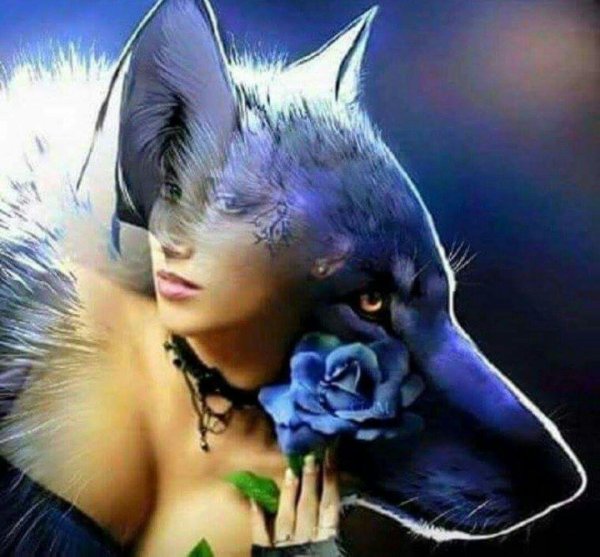 Волчица девушка