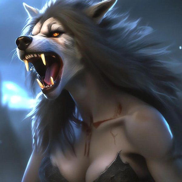 Волчица девушка