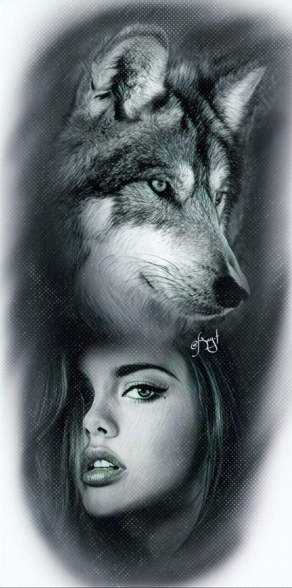 Волчица девушка