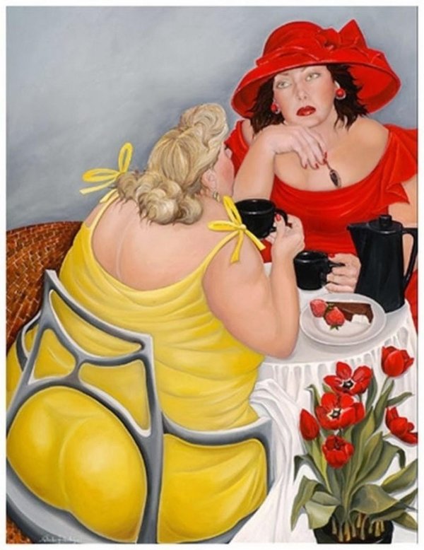 Смешные девушка