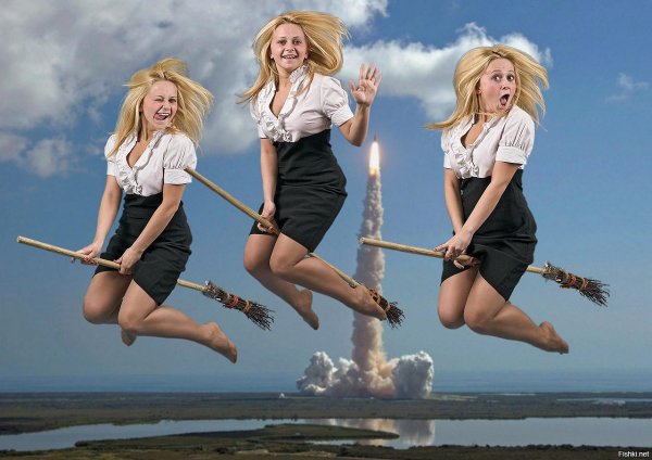 Смешные девушка