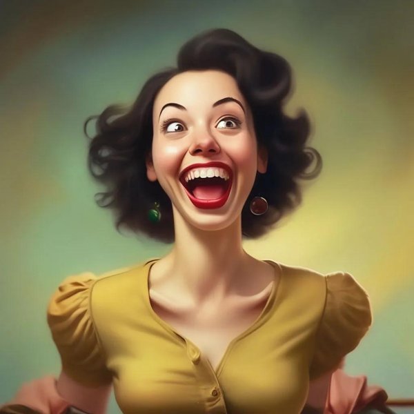 Смешные девушка