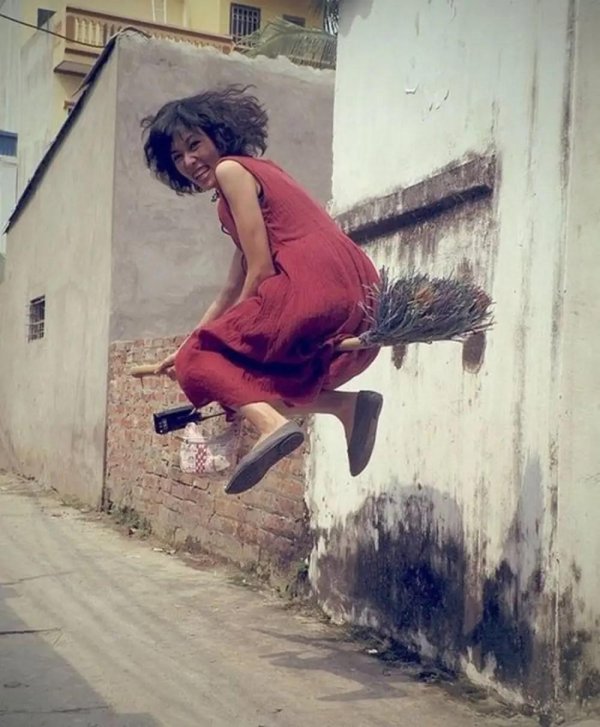 Смешные девушка